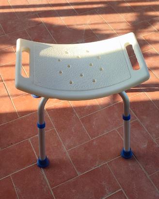 sgabello doccia