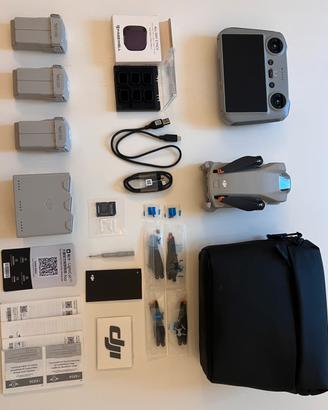 DJI Mini 3 Fly More Combo + 3 Batterie + Accessori