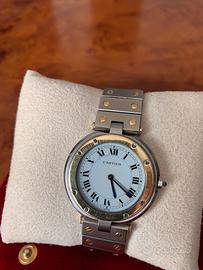 Cartier orologio al quarzo Santos Vendome