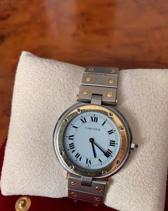 Cartier orologio al quarzo Santos Vendome