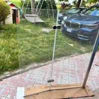 Vetro pieghevole per vasca da bagno