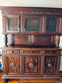 Credenza antica in legno Credenza antica
