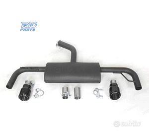 SILENZIATORE DI SCARICO VOLKSWAGEN VW GOLF 6 LOOK 
