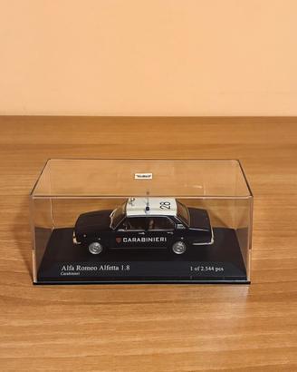 ALFA ROMEO ALFETTA 1.8 CARABINIERI 1:43 MINICHAMPS
