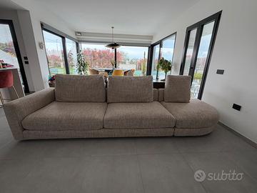 Divano FLOU My Place + isola angolare reversibile