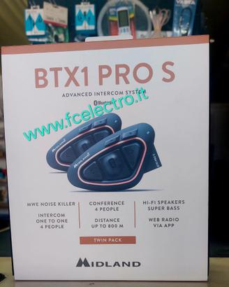 INTERCOM BTX1 PRO  S  Midalnd