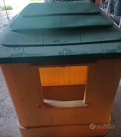 casetta da giardino o terrazzo