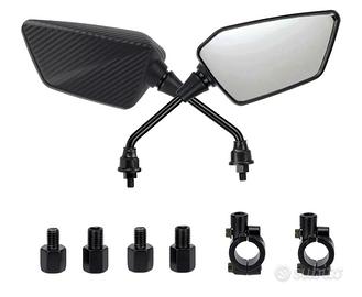 Coppia di specchietti retrovisori universali e reg