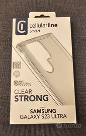 Cover Cellularline per S23 Ultra clear strong
