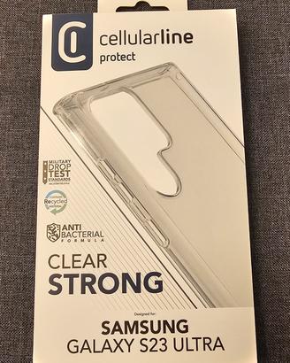 Cover Cellularline per S23 Ultra clear strong