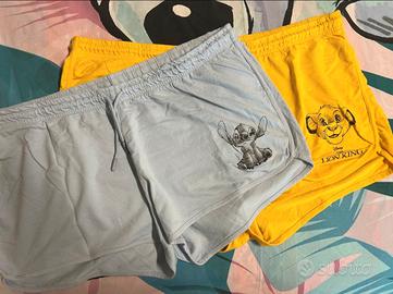 Set 2 pantaloncini Disney