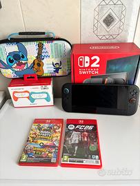 Nintendo switch 2 con giochi