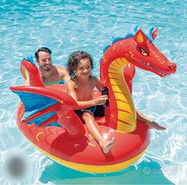 Cavalcabile Mare Gonfiabile Drago Mistico