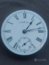 movimento per orologio da tasca Waltham; ricambi