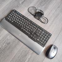 Set tastiera e mouse wireless Logitech S520