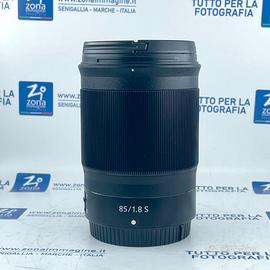 NIKON Z 85 mm f1.8 S GARANZIA USATO ZONA IMMAGINE