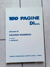 100 pagine di elementi di calcolo num. - Monegato