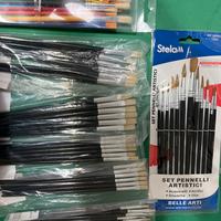 Pennelli e acquerelli