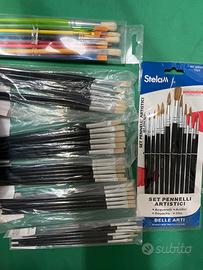 Pennelli e acquerelli