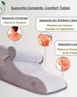 Cuscino schienale letto