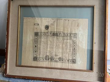 N.2 Diplomi D'epoca in Farmacia - Originali