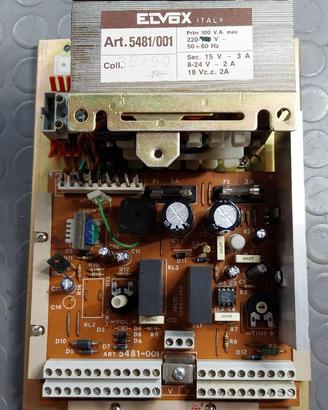 alimentatore elvox 5481 videocitofono