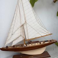 Modellino barca a Vela in legno
