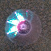 Fidget spinner LED disegni 3D 