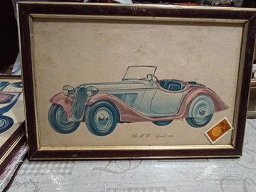 quadri di macchine antiche 