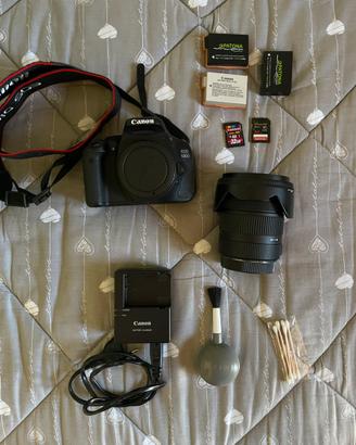 Canon 600D 16.309 scatti + Sigma 17-50 f/2.8
