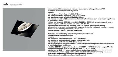 Luci da incasso a scomparsa totale