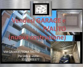 Nuovi garage e p/auto via galvani/zona tacito