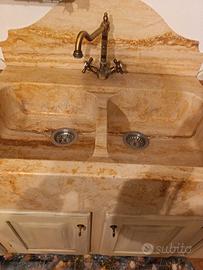 lavello travertino 90cm 