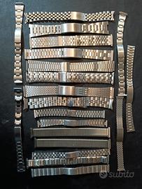 20 bracciali orologio vintage 