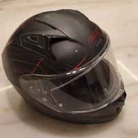 Casco GIVI Integrale Nero/Rosso - Tg. S  opaco