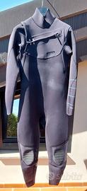 Muta ION ONYX 3/2 mm, front zip, tg. 52/L