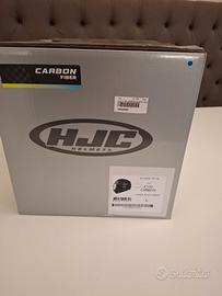 Casco hjc f100 carbon black taglia L