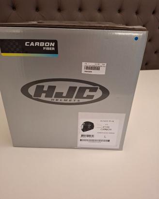 Casco hjc f100 carbon black taglia L