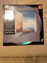 Laser Disc new year’s concert vienna 1987 sony