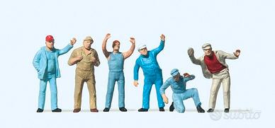 PREISER HO 14127 SET di CAMIONISTI