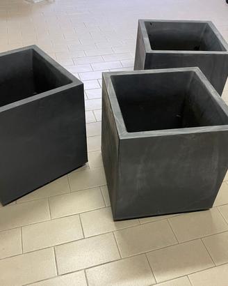 Vasi in plastica da esterno