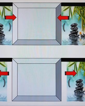 Porte scorrevoli di design in vetro temperato