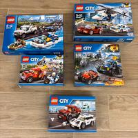 Lego City 60045-60128-60137-60172-60138