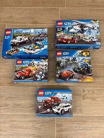 Lego City 60045-60128-60137-60172-60138