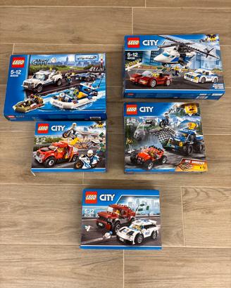 Lego City 60045-60128-60137-60172-60138