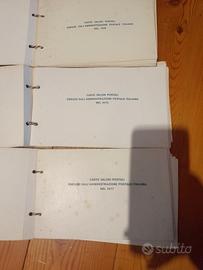 collezione francobolli e carte valori postali