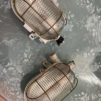 12 lampada da esterno con lampadina interna