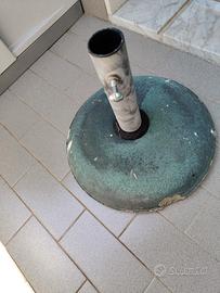 base appoggio ombrelloni  da giardino 
