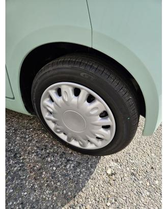 Set di 4 copricerchi silver per Fiat Topolino