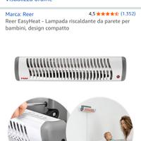 lampada fasciatoio neonato   a muro 